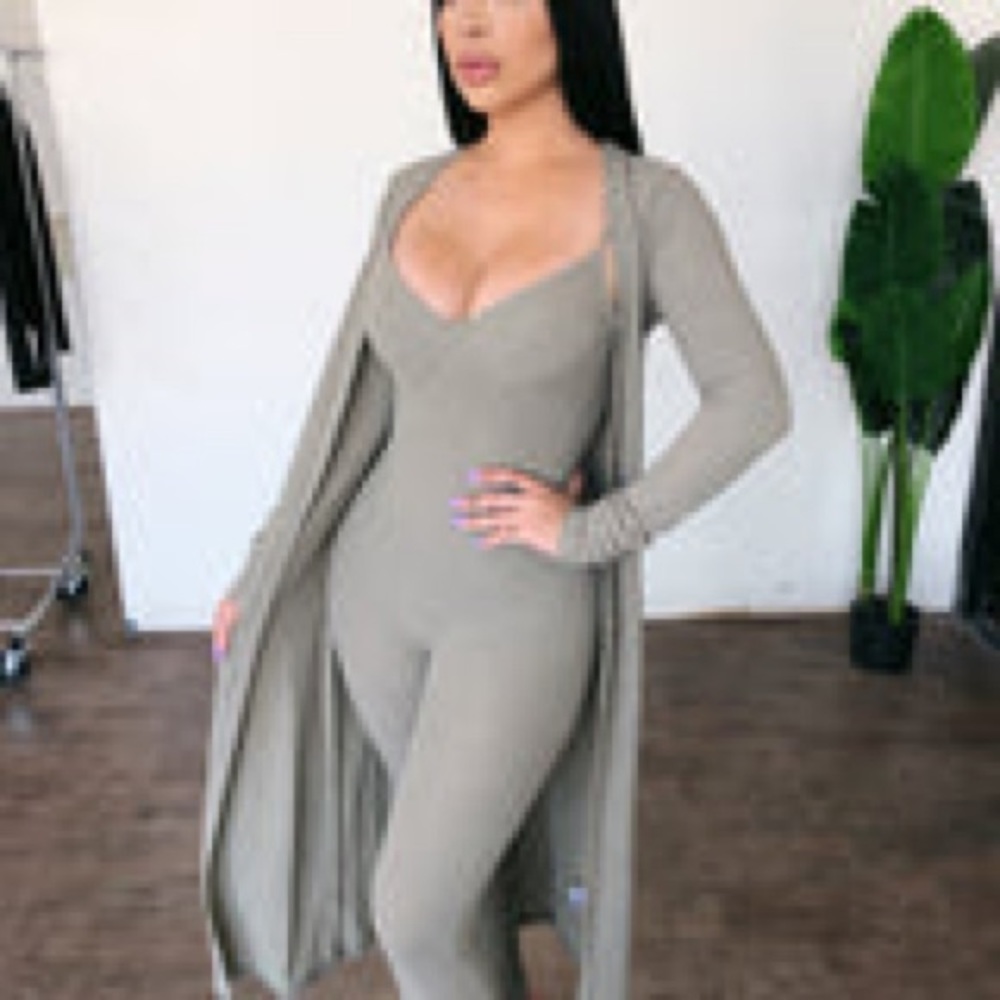 OOTDFash 2 piece set (olive)